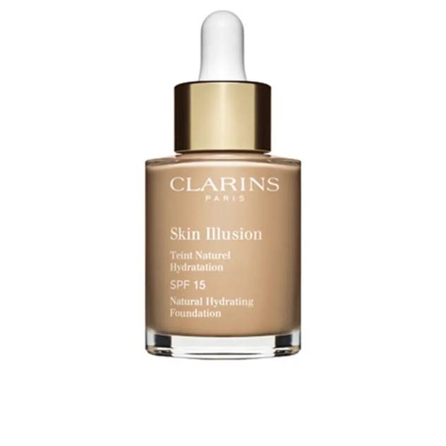 Fond de ten cu finisaj natural CLARINS SKIN ILLUSION SPF15 108.3N 30 ml