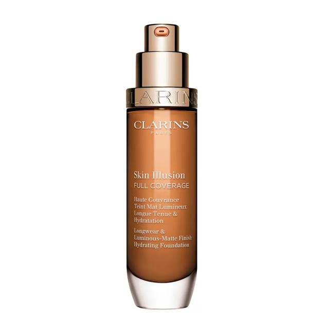 Fond de ten cu finisaj natural CLARINS SKIN ILLUSION FULL COVERAGE 116.5W 30 ml