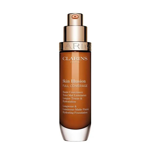 Fond de ten cu finisaj natural CLARINS SKIN ILLUSION FULL COVERAGE 118.5N 30 ml