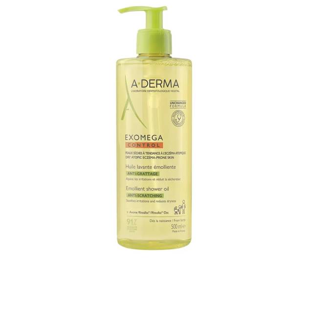 Ulei de dus hidratant si calmant A-DERMA EXOMEGA CONTROL 500 ml Ulei de dus hidratant si calmant A-DERMA EXOMEGA CONTROL 500 ml