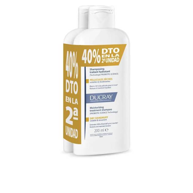 Set Sampon anti-matreata cu efect calmant DUCRAY KELUAL SQUANORM 2 x 400 ml Set Sampon anti-matreata cu efect calmant DUCRAY KELUAL SQUANORM 2 x 400 ml