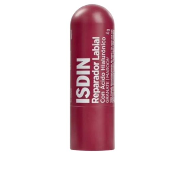 Balsam de buze cu finisaj natural ISDIN REPARADOR LABIAL granate 4 g