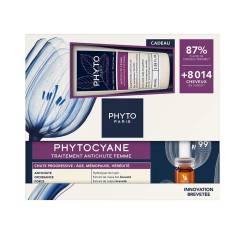 Set pentru cadere progresiva a parului PHYTO PARIS PHYTOCYANE MUJER CAÍDA PROGRESIVA + CHAMPÚ 160 ml