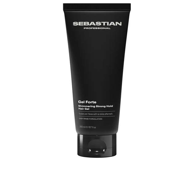 Gel de par cu fixare puternica si definire flexibila SEBASTIAN PROFESSIONAL GEL FORTE 200 ml