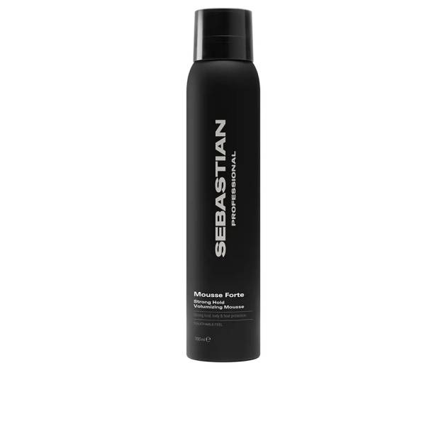 Spuma de par pentru volum si fixare puternica SEBASTIAN PROFESSIONAL MOUSSE FORTE 200 ml