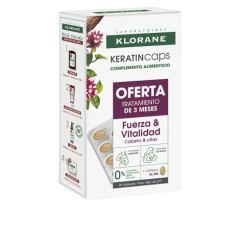 Supliment alimentar pentru caderea parului KLORANE KERATINCAPS 90 capsule