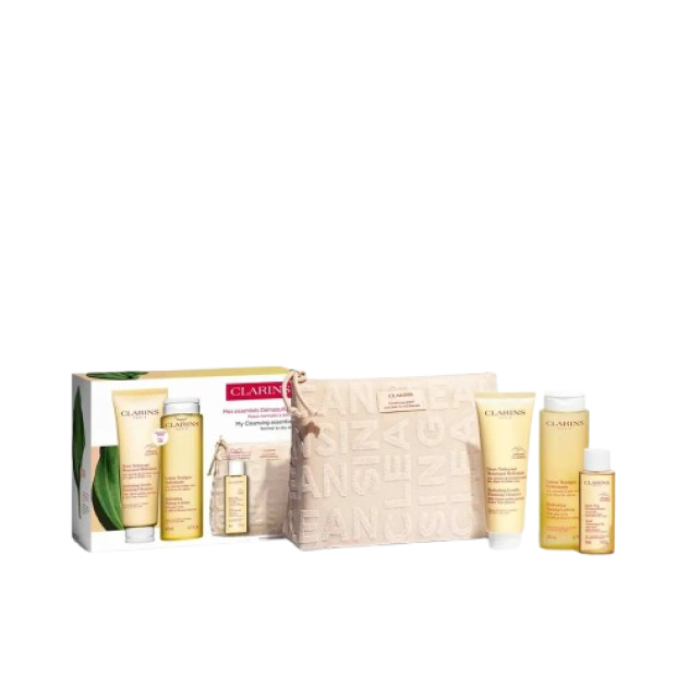 Set pentru ingrijirea tenului uscat si normal CLARINS PIELES NORMALES-SECAS ESENCIALES DE LIMPIEZA