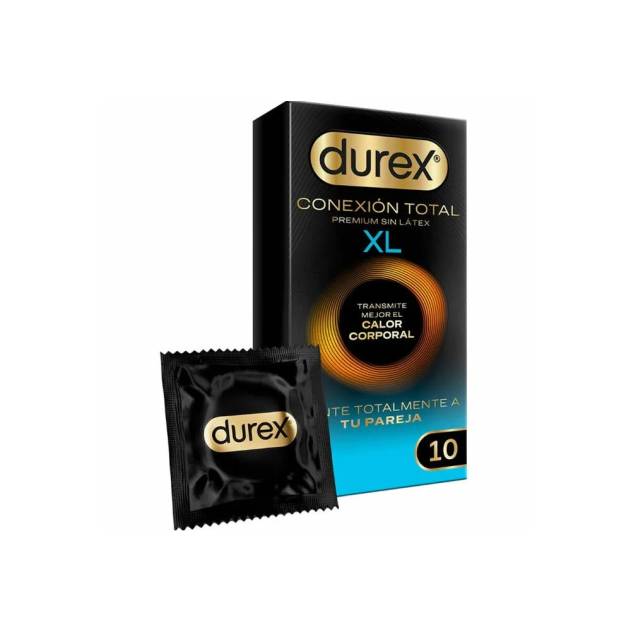 Prezervative ultra-subtiri Durex CONEXIÓN TOTAL XL 10 buc Prezervative ultra-subtiri Durex CONEXIÓN TOTAL XL 10 buc