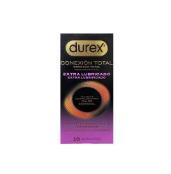 Prezervative ultra-subtiri Durex CONEXIÓN TOTAL EXTRA LUBRICADO 10 buc
