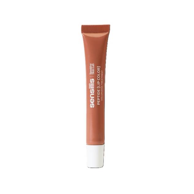Balsam volumizant pentru buze Sensilis PEPTIDE [LIP COLOR] 06 brown pepper 10 ml