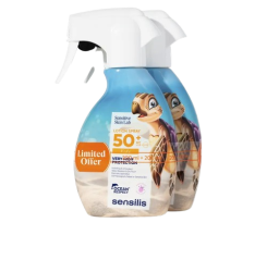 Set Lotiune cu protectie solara ridicata pentru copii Sensilis PEDIATRICS SPF50+ 400 ml