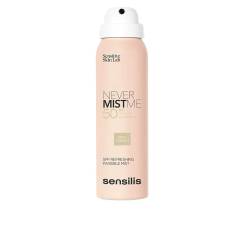 Spray facial invizibil cu protectie solara Sensilis NEVER MIST ME SPF50 100 ml