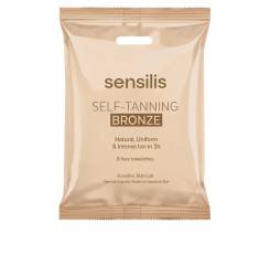 Servetele autobronzante pentru ten Sensilis SELF TANNING bronz 6 buc