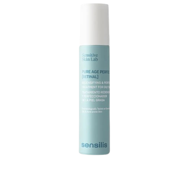 Ser facial anti-imbatranire cu retinal Sensilis PURE AGE PERFECTION [RETINAL] 50 ml