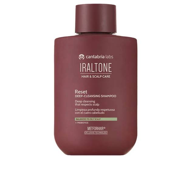 Sampon purifiant pentru scalp cu exces de sebum IRALTONE RESET 250 ml