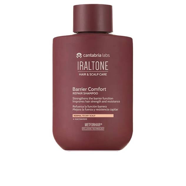 Sampon reparator pentru scalp uscat IRALTONE BARRIER COMFORT 250 ml