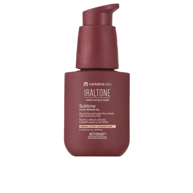 Ulei reparator pentru par uscat si deteriorat IRALTONE SUBLIME 50 ml