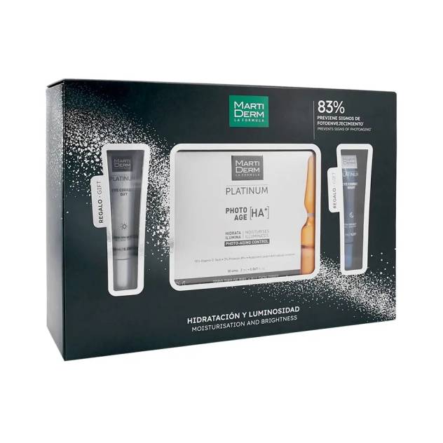 Set pentru ingrijirea conturului ochilor MARTIDERM PLATINUM PHOTO-AGE AMPOLLAS Set pentru ingrijirea conturului ochilor MARTIDERM PLATINUM PHOTO-AGE AMPOLLAS