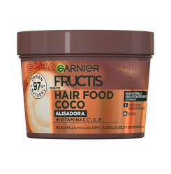 FRUCTIS HAIR FOOD macadamia mascarilla alisadora 390 ml