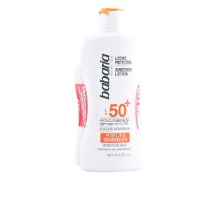 SOLAR PIEL SENSIBLE SPF50+ LECHE lote