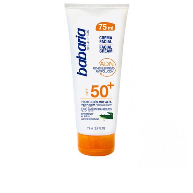 SOLAR ADN crema solar facial aloe vera SPF50 75 ml