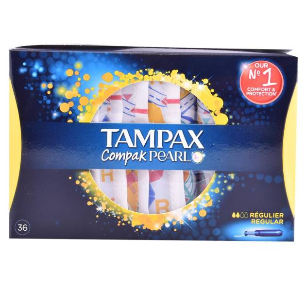 TAMPAX PEARL COMPAK absorbant regular 36 uds