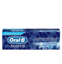 3D WHITE BLANCURA ARTICA pasta dentífrica 75 ml