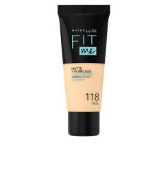 FIT ME MATTE+PORELESS foundation #118-nude