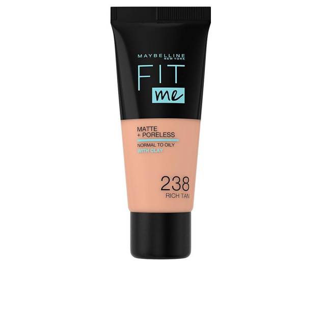 FIT ME MATTE+PORELESS foundation #238-rich tan