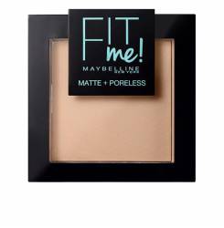 Pudra compacta matifianta cu textura matasoasa Maybelline FIT ME MATTE+PORELESS #130 buff beige 8.5 g