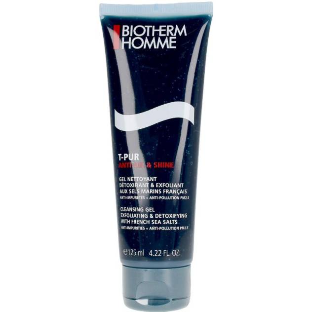 HOMME T-PUR anti-oil & shine cleansing gel 125 ml