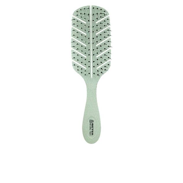 DETANGLING natural fiber cepillo #verde 1 u