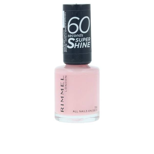 60 SECONDS SUPER SHINE esmalte de uñas #722-all nails on deck 8 ml