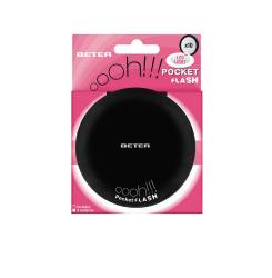 ESPEJO OHH! pocket flash con luz y aumento x10 #negro 1 u