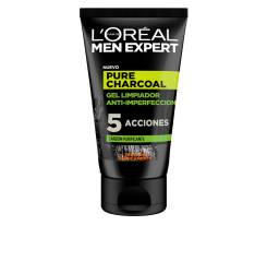 MEN EXPERT pure charcoal gel limpiador purificante 100 ml