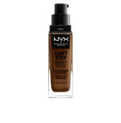 CAN'T STOP WON'T STOP full coverage foundation #walnut