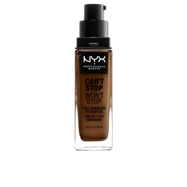 CAN'T STOP WON'T STOP full coverage foundation #walnut