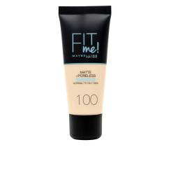 FIT ME! Foundation matte+poreless #100-warm ivory