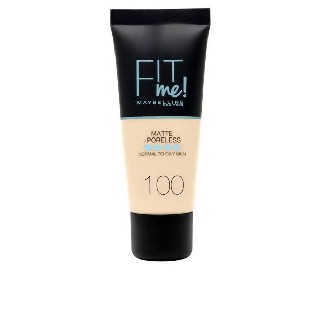 FIT ME! Foundation matte+poreless #100-warm ivory