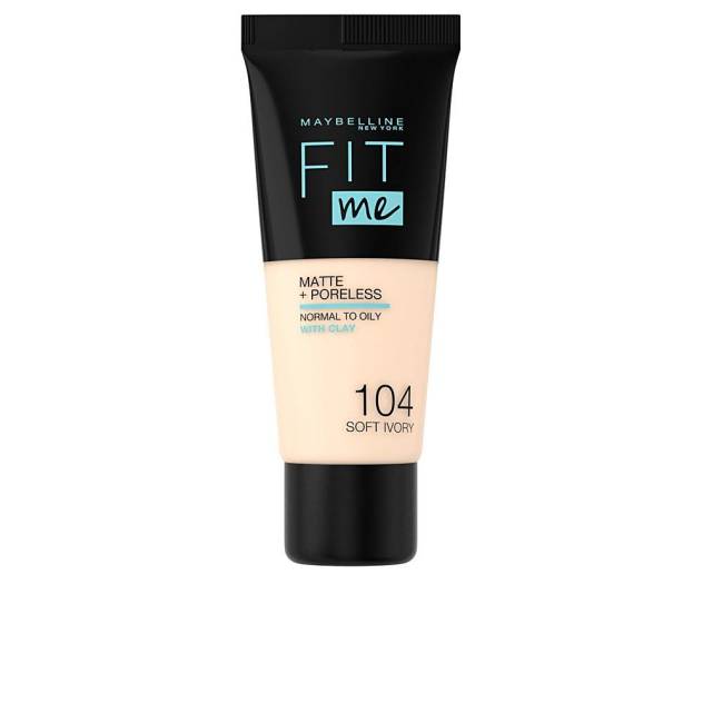 FIT ME! Foundation matte+poreless #104-soft ivory