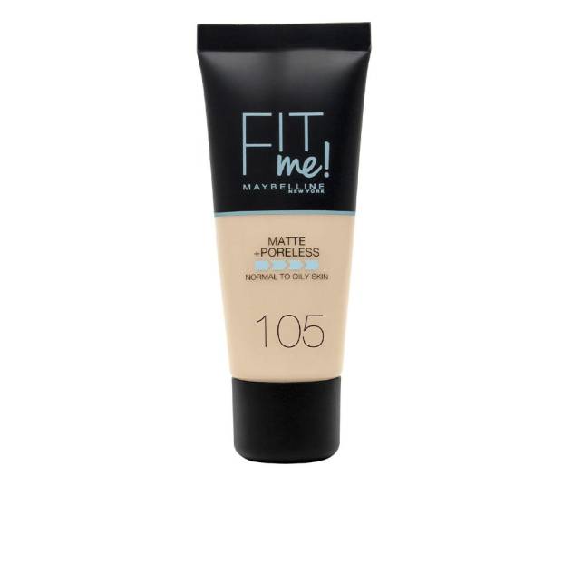 Fond de ten anti-pori cu finisaj mat Maybelline FIT ME! #105 natural ivory 30 ml