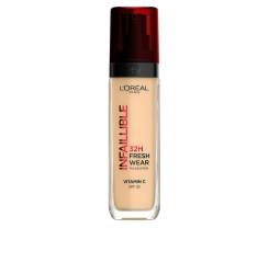 Fond de ten cu acoperire mare si protectie solara L’oreal Paris INFAILLIBLE SPF25 #125 naturel rose 30 ml
