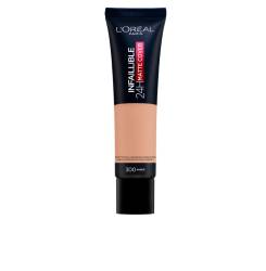 INFAILLIBLE 24H matte cover foundation #300-amber 30 ml