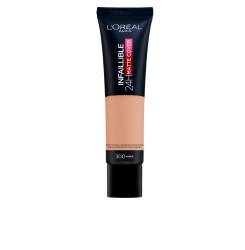 INFAILLIBLE 32H matte cover foundation #300-amber 30 ml