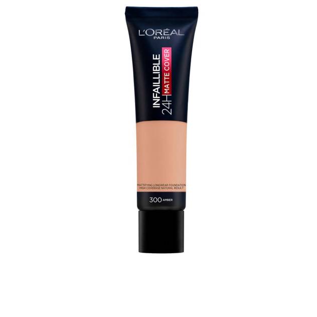 INFAILLIBLE 32H matte cover foundation #300-amber 30 ml