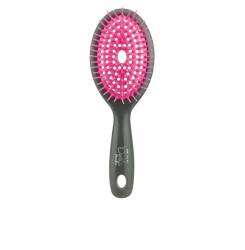 DESLÍA HAIR FLOW cepillo ovalado pequeño #fucsia 1 u