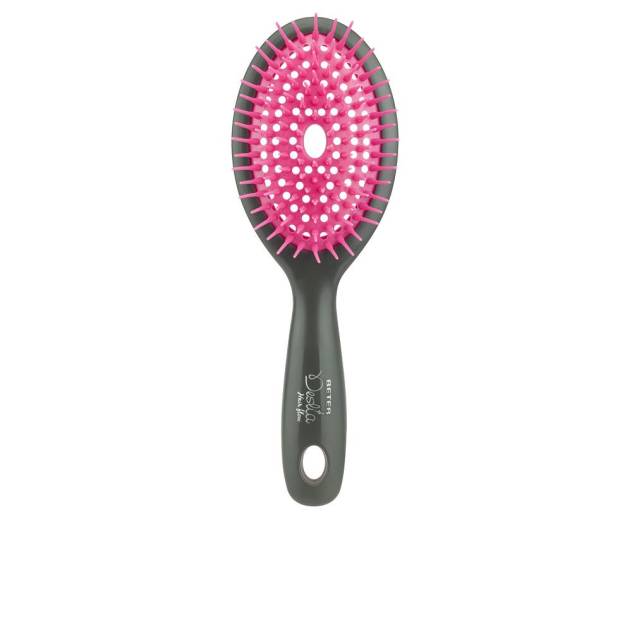 DESLÍA HAIR FLOW cepillo ovalado pequeño #fucsia 1 u DESLÍA HAIR FLOW cepillo ovalado pequeño #fucsia 1 u