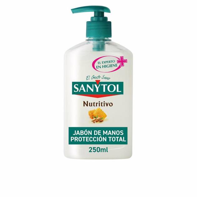 SANYTOL JABÓN DE MANOS antibacteriano nutritivo 250 ml