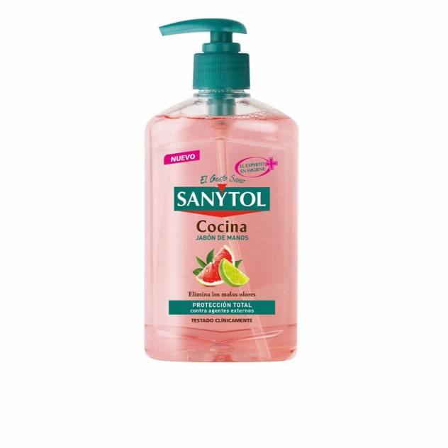 SANYTOL JABÓN DE MANOS antibacteriano cocina 250 ml