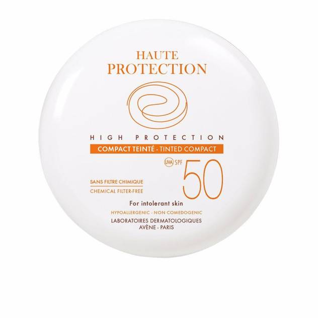 SOLAIRE HAUTE PROTECTION compact teinté SPF50 #sable